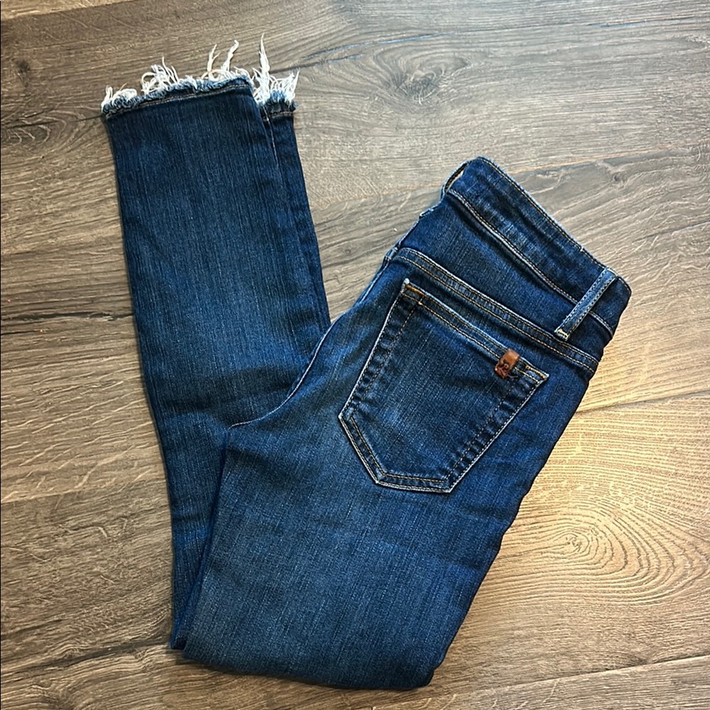 Joe’s Jeans Raw Hem Skinny Jeans